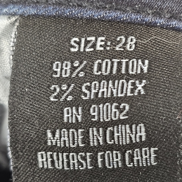 Standards & Practices Jeans 28 Women’s Dark Wash Denim Rodeo Cowgirl Western - Picture 8 of 12